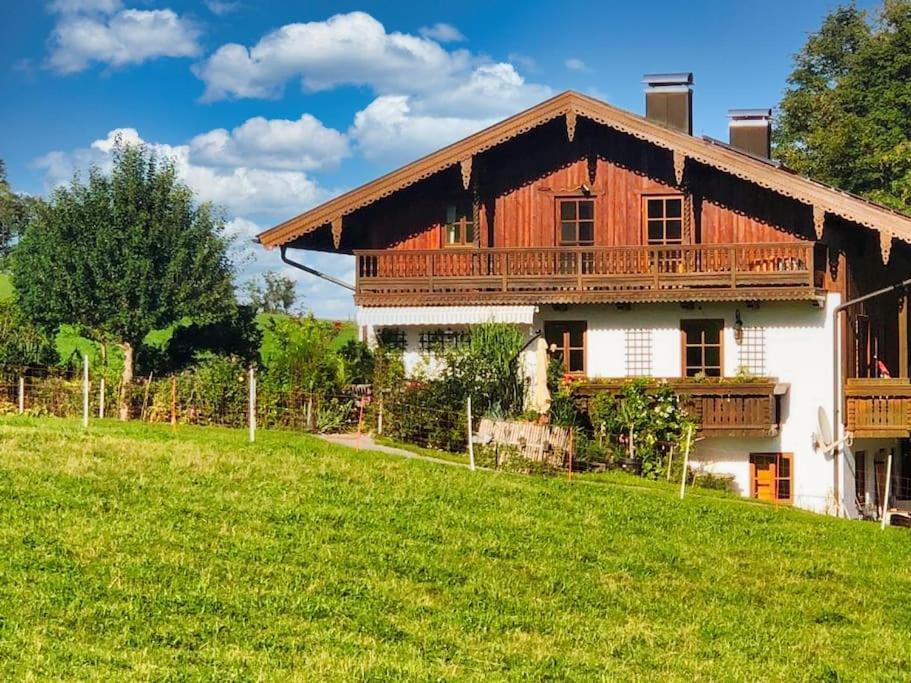 Fritzis Alpenidyll „Sommertraum & Winterromantik” Samerberg Exterior foto